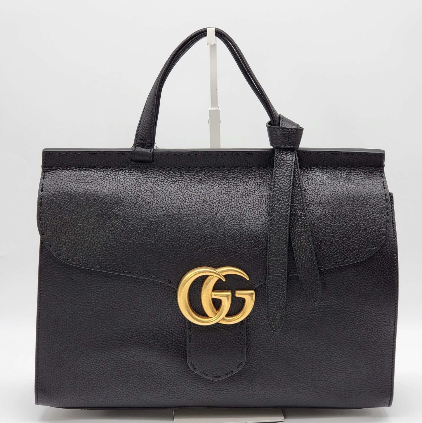 Gucci Guccissima Black Shoulder Bag Style 3