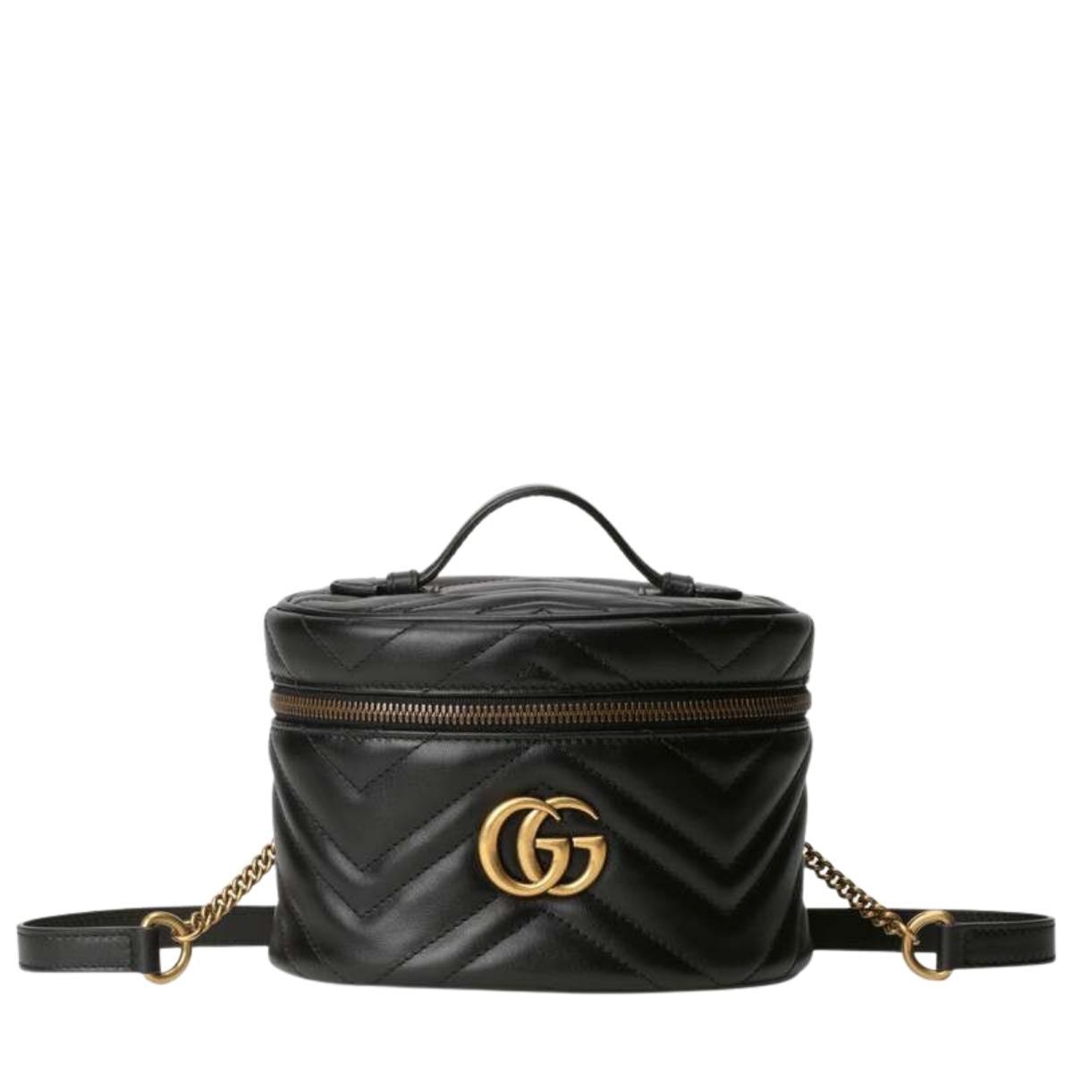 Gucci GG Marmont Leather Chain Tote Style 5
