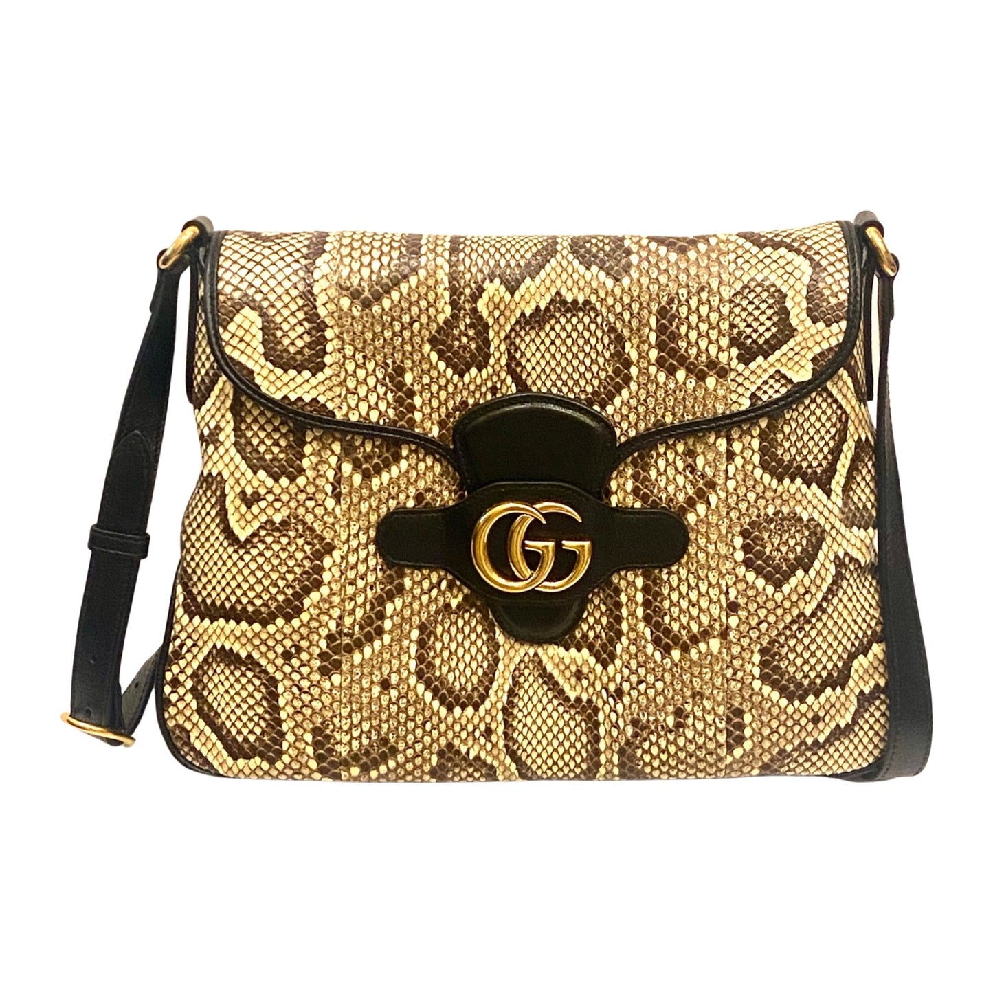 Gucci Monogram Leather Crossbody