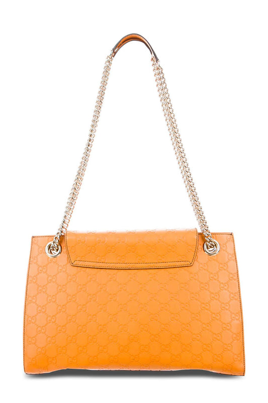 Gucci Guccissima Leather Chain Shoulder Bag Style 1