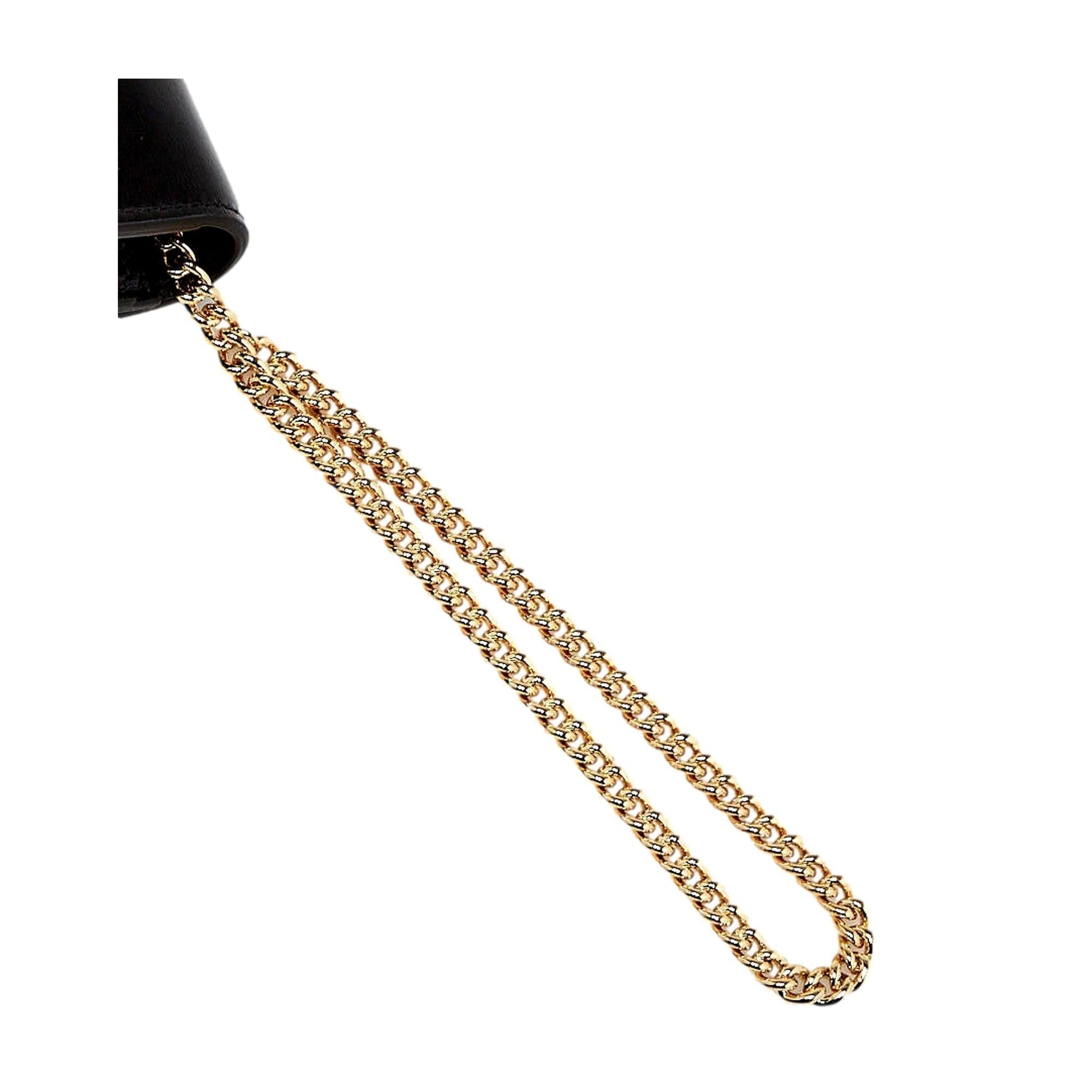 Gucci Monogram Chain Leather Crossbody