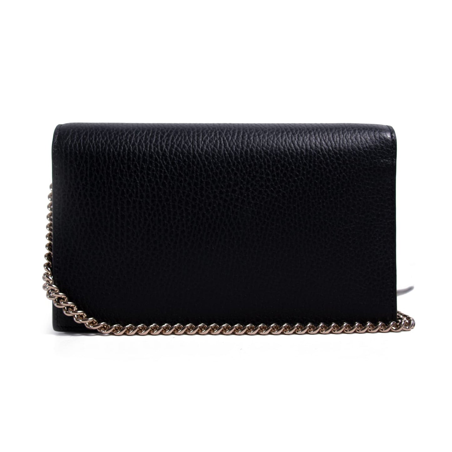 Gucci Interlocking G Leather Chain Crossbody Style 2
