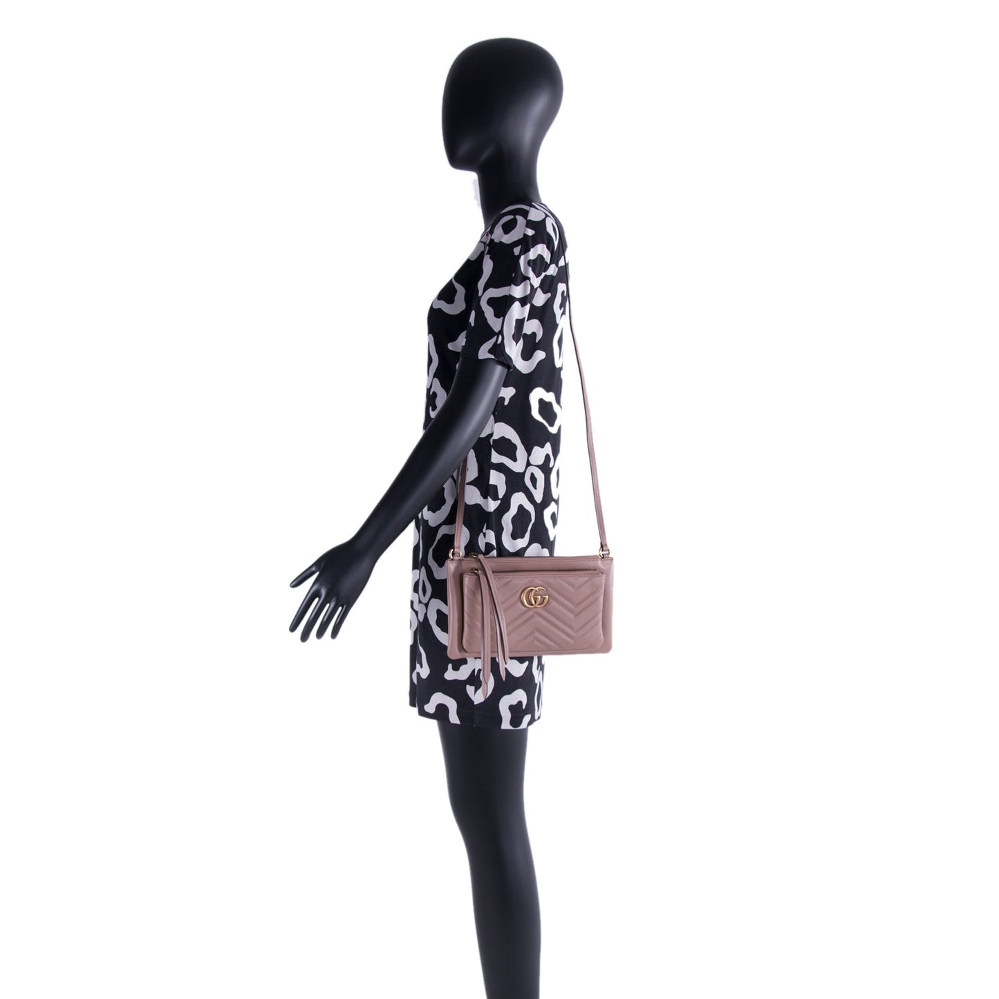 Gucci GG Marmont Leather Shoulder Bag Style 3
