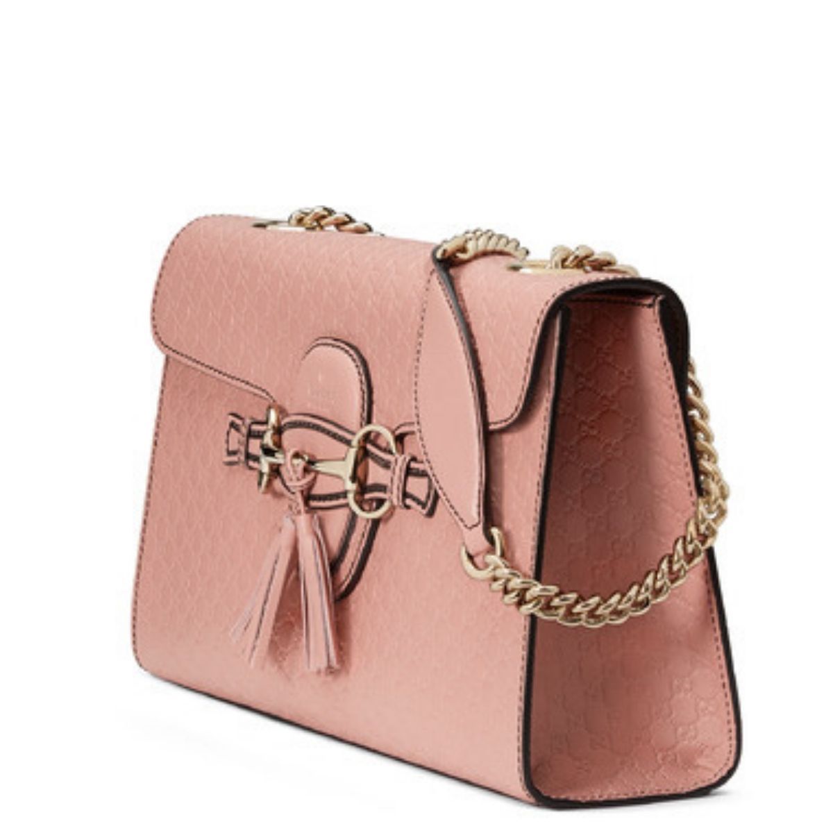 Gucci Guccissima Leather Monogram Shoulder Bag