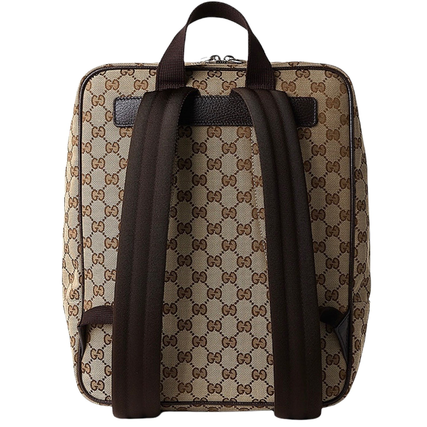 Gucci Monogram Nylon Leather Canvas Crossbody