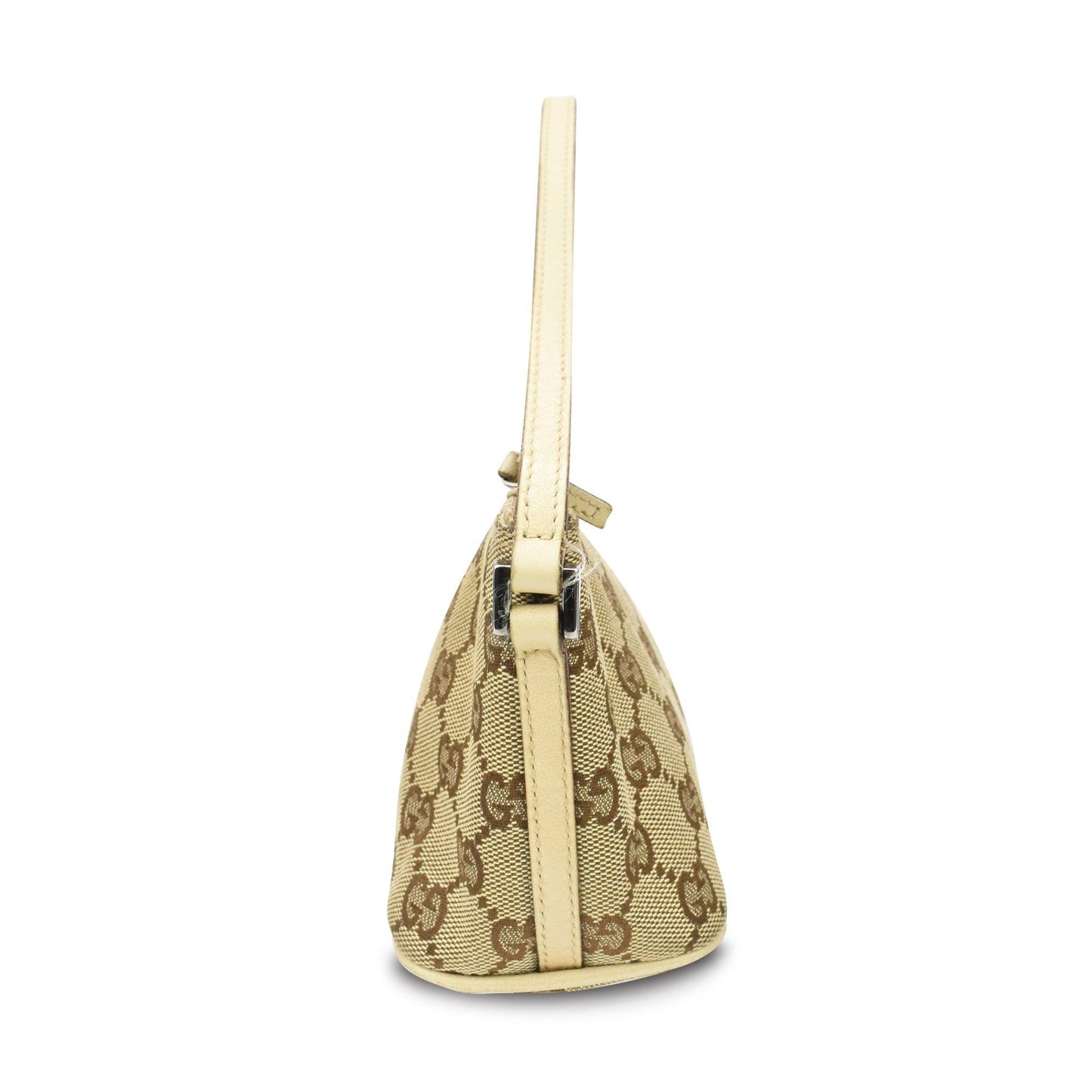 Gucci Monogram Pochette Leather Mini Shoulder Bag