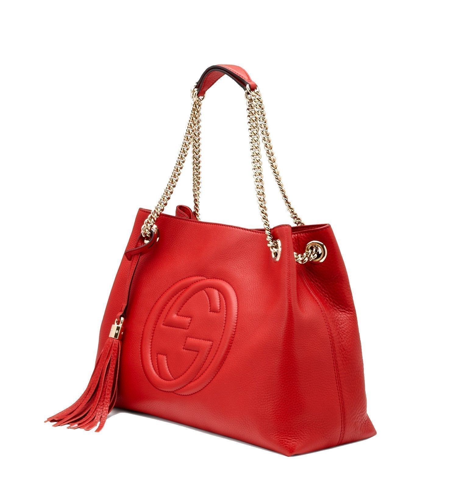 Gucci Chain Leather Tote