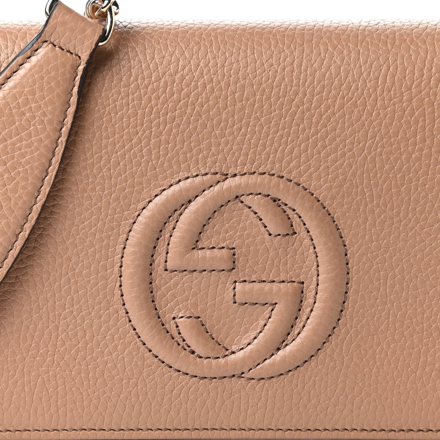 Gucci Chain Leather Crossbody