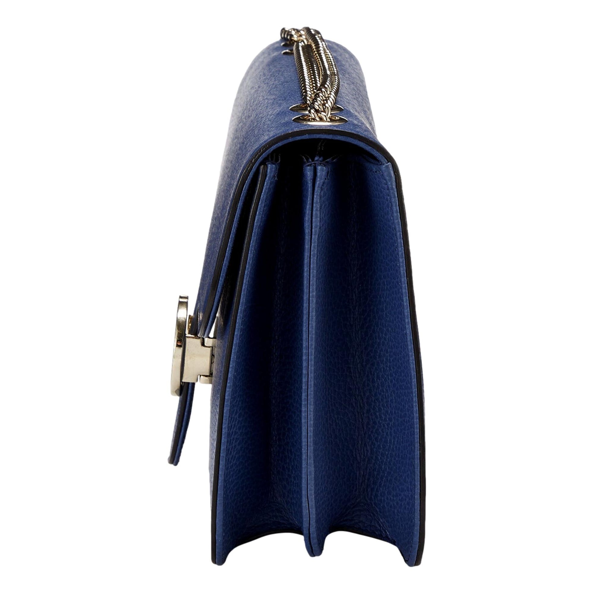 Gucci Chain Leather Shoulder Bag