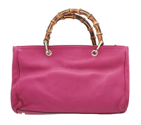 Gucci Leather Top Handle Tote