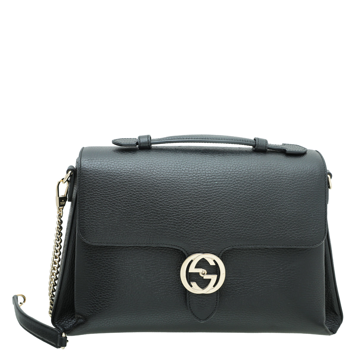 Gucci Leather Top Handle Shoulder Bag