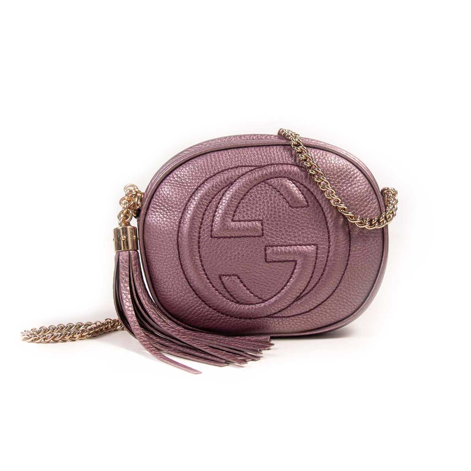 Gucci Soho Leather Chain Shoulder Bag Style 2