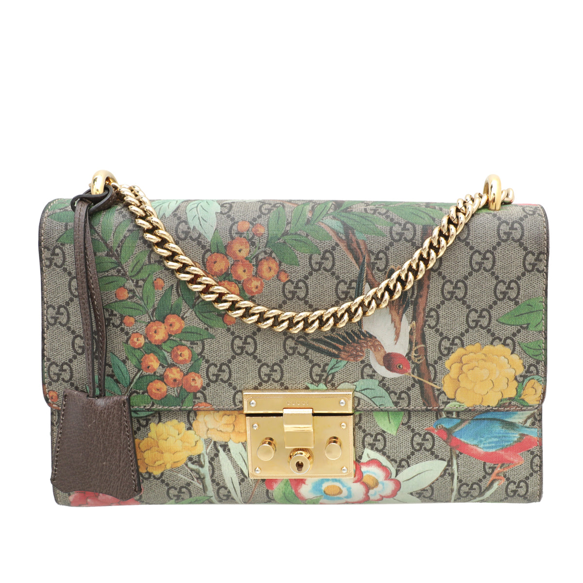Gucci Chain Leather Shoulder Bag