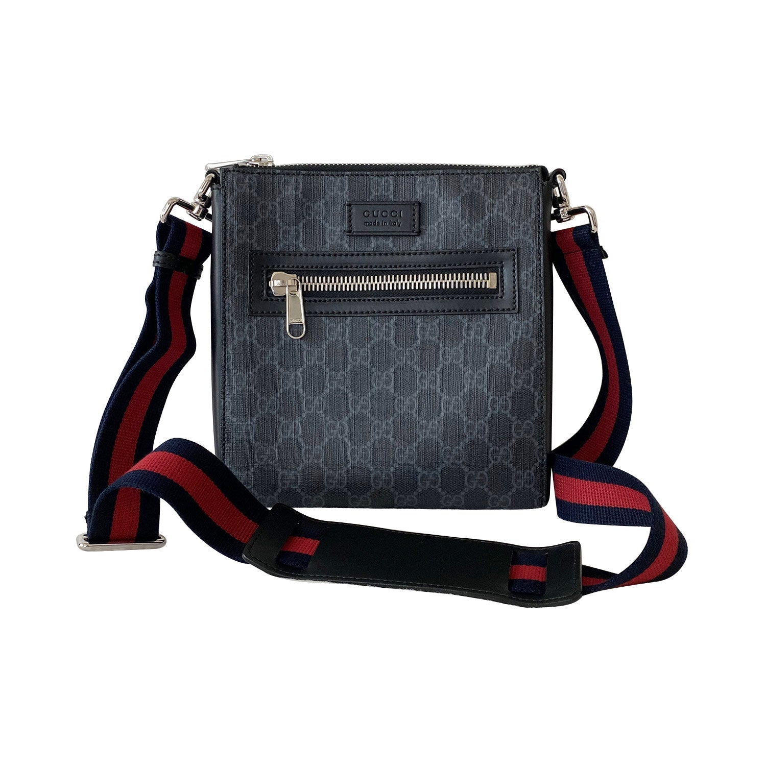 Gucci Leather Canvas Shoulder Bag Style 27