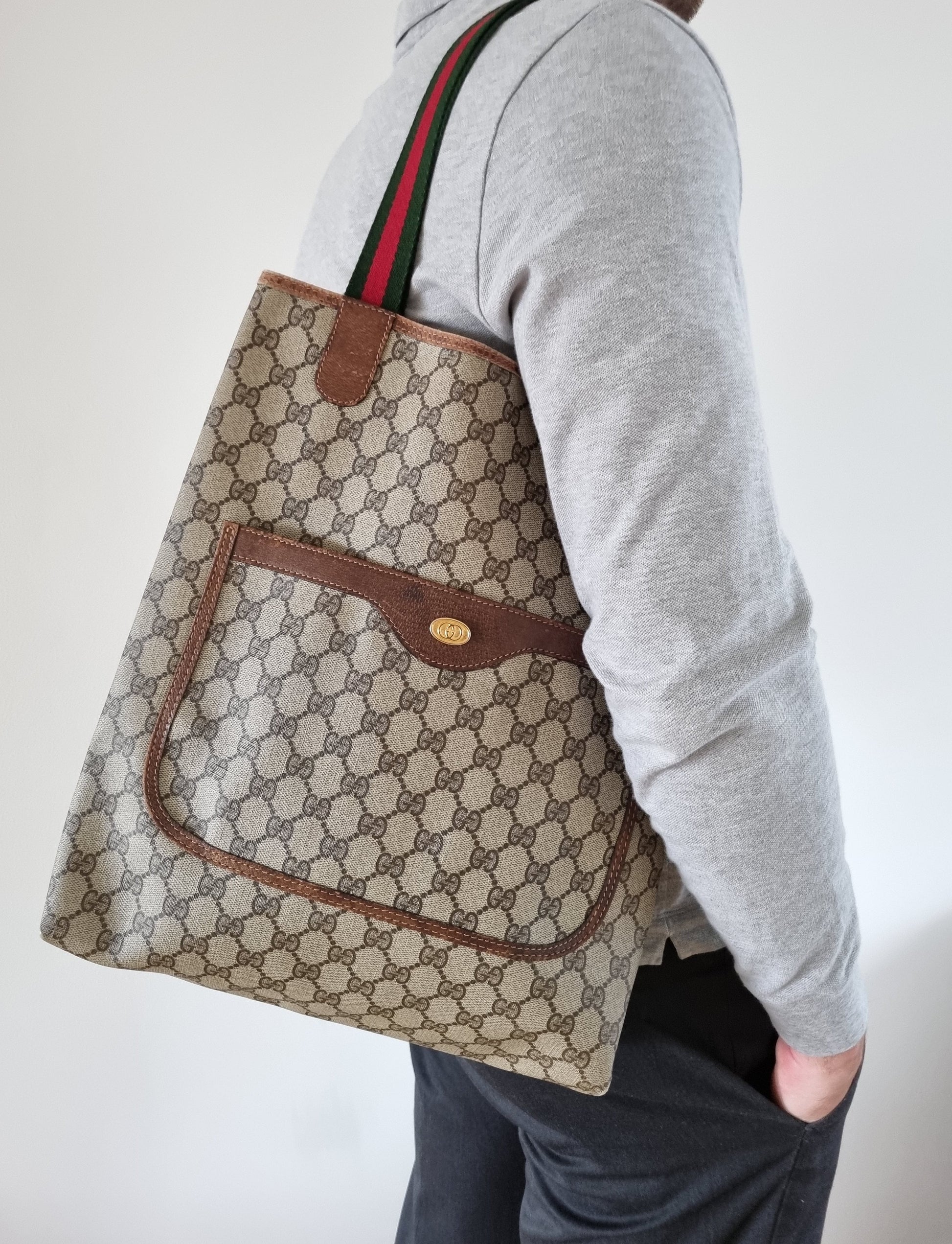 Gucci Leather Tote