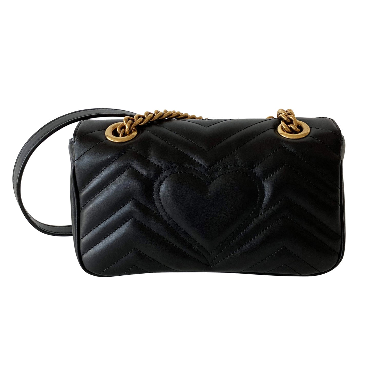 Gucci GG Marmont Leather Chain Shoulder Bag Style 6