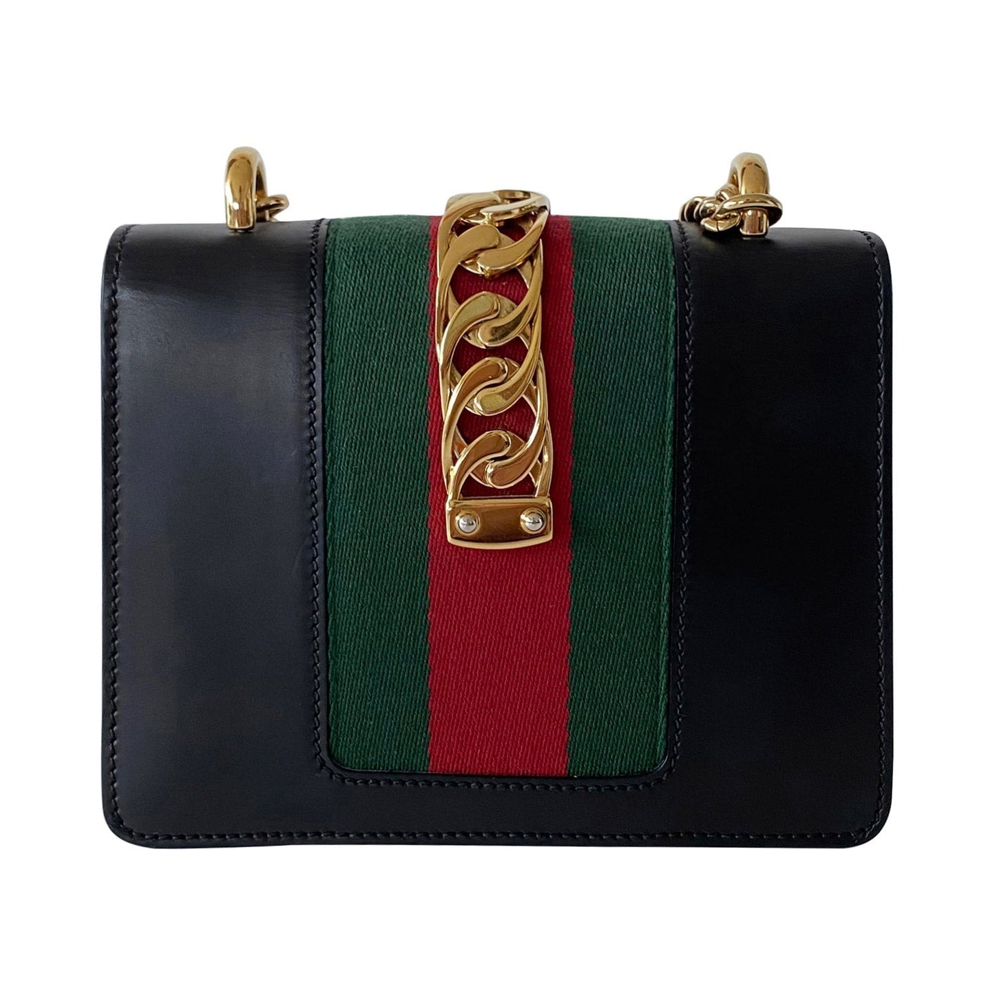 Gucci Sylvie Leather Chain Shoulder Bag Style 3