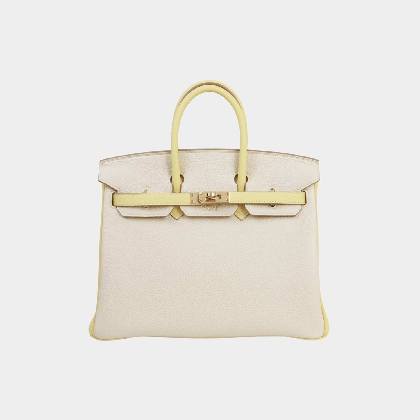 Birkin 25 HSS Togo Craie/ Jaune Poussin PBHW