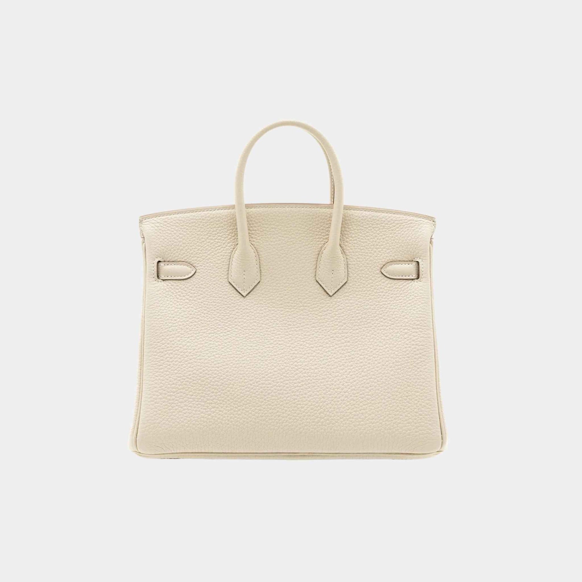 Birkin 25 Togo Craie GHW
