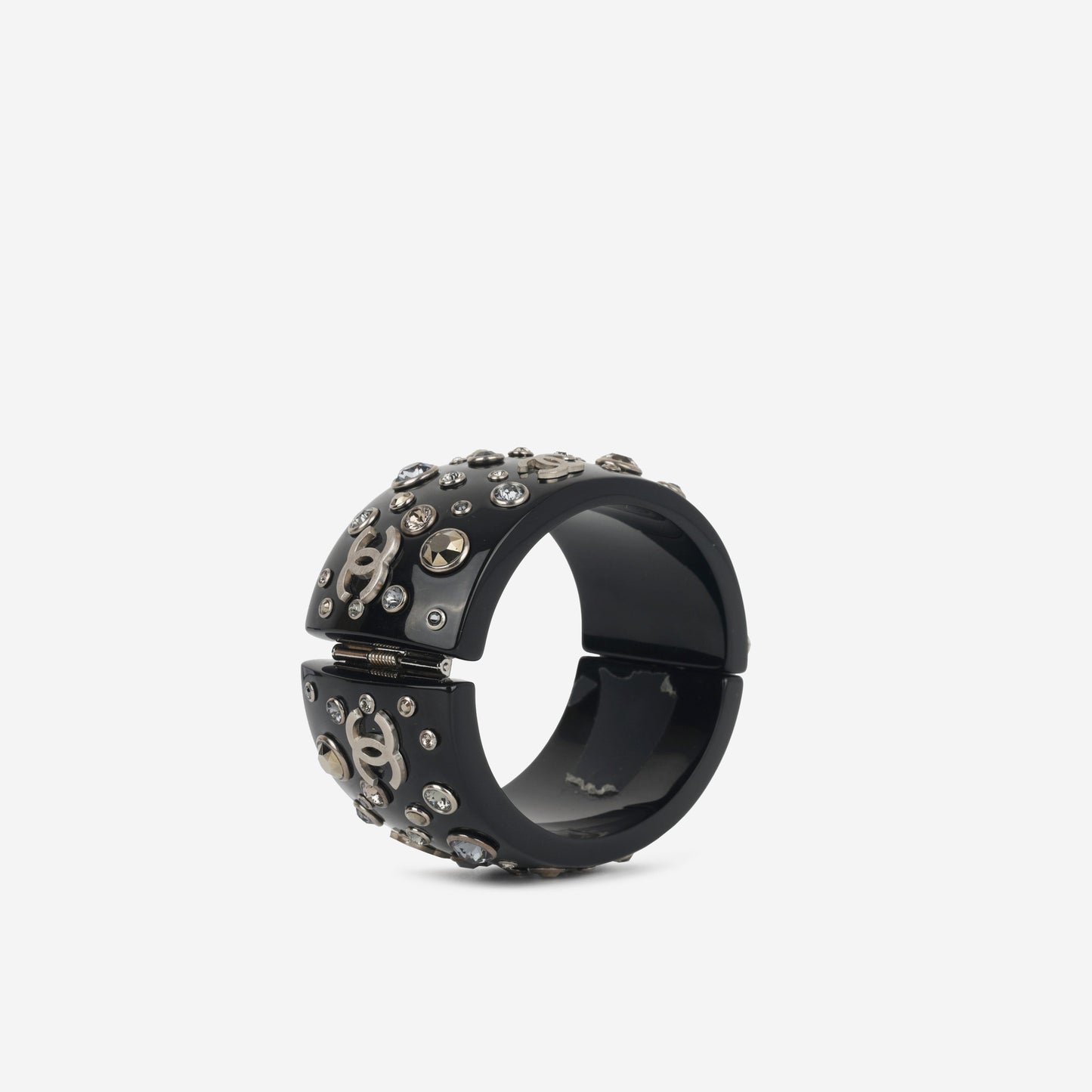Chanel Crystal CC Bangle