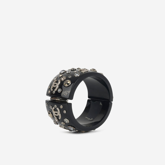 Chanel Crystal CC Bangle