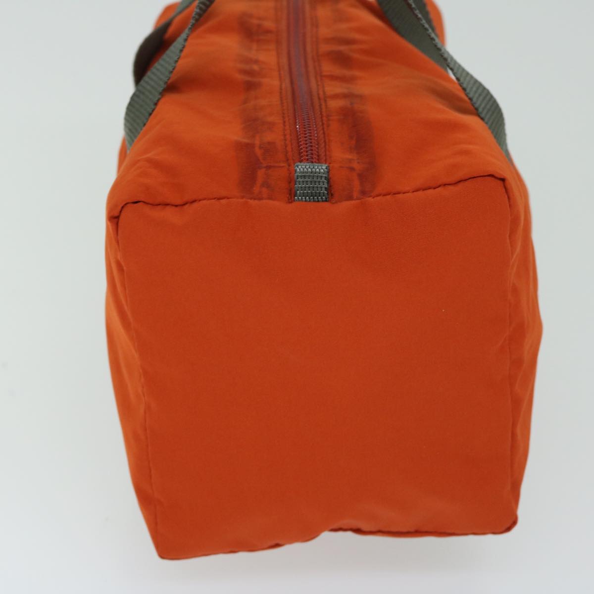 PRADA Sports Hand Bag Nylon Orange Auth hk1121