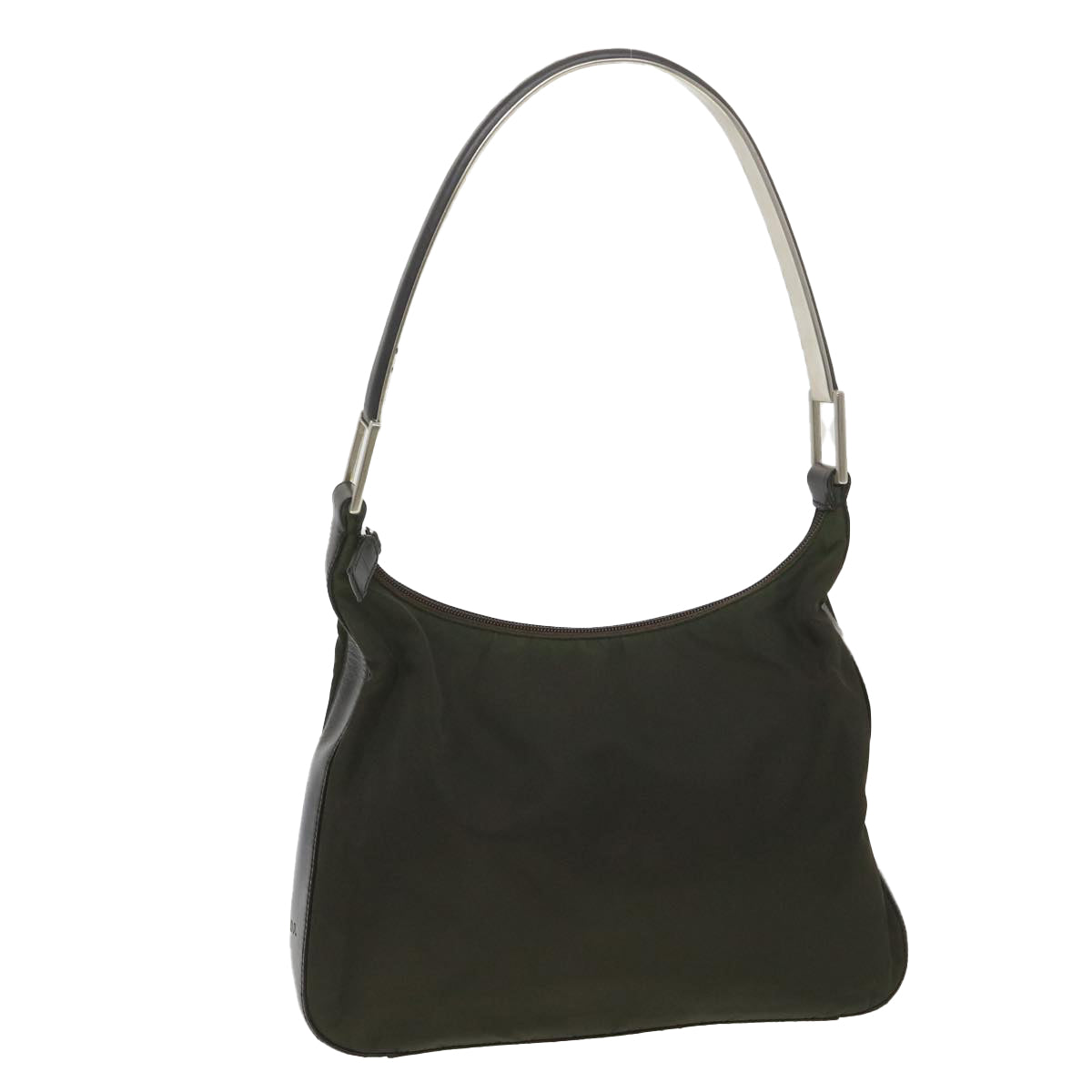 Prada Shoulder Bag Nylon Khaki