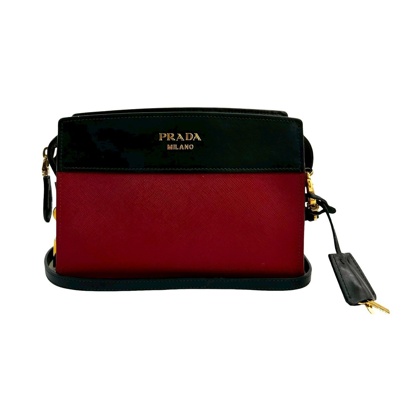 Prada Esplanade Saffiano Leather Mini Shoulder Bag