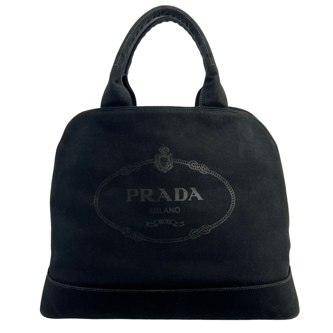 Prada Canapa Canvas Handbag