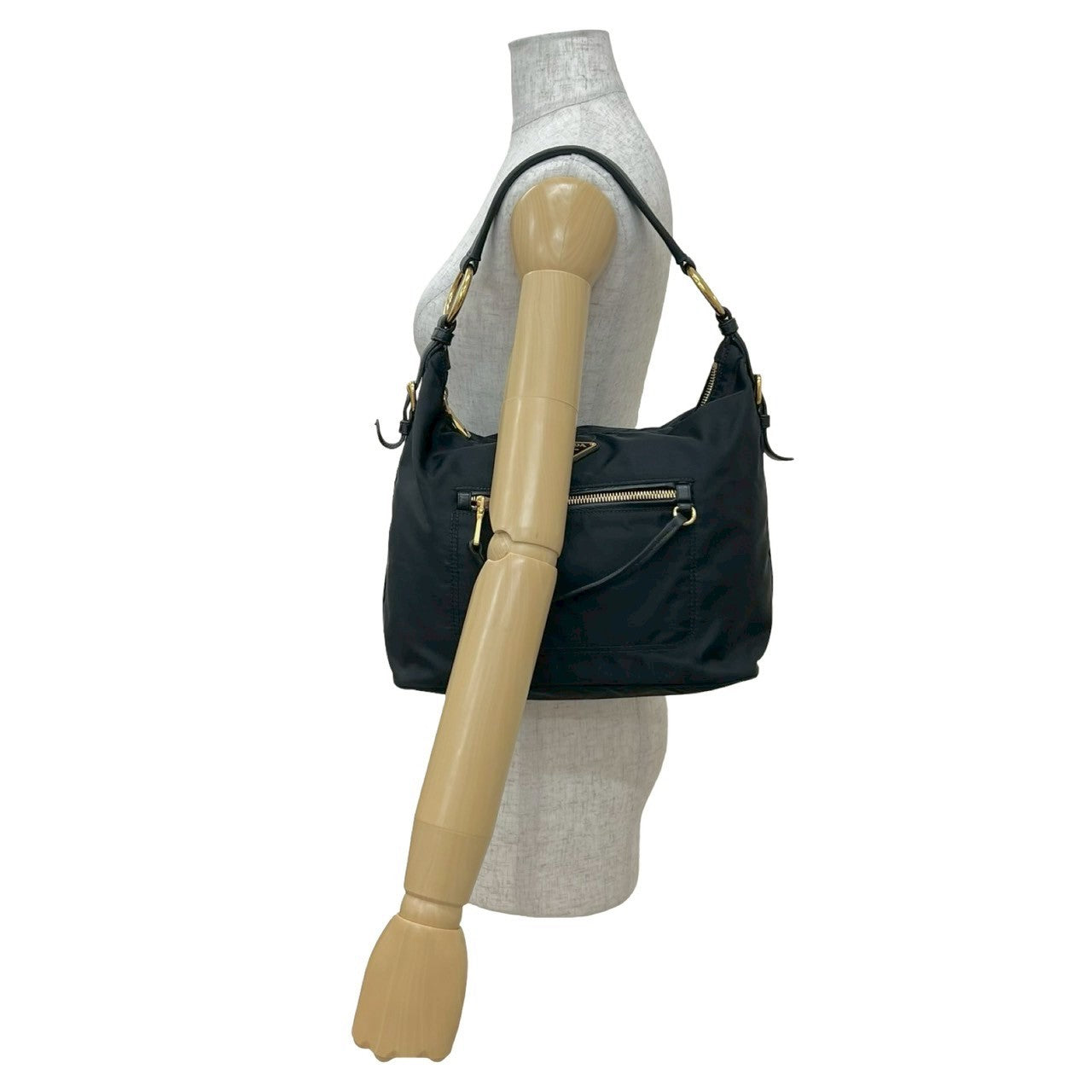 Prada Nylon Leather 2way Bag