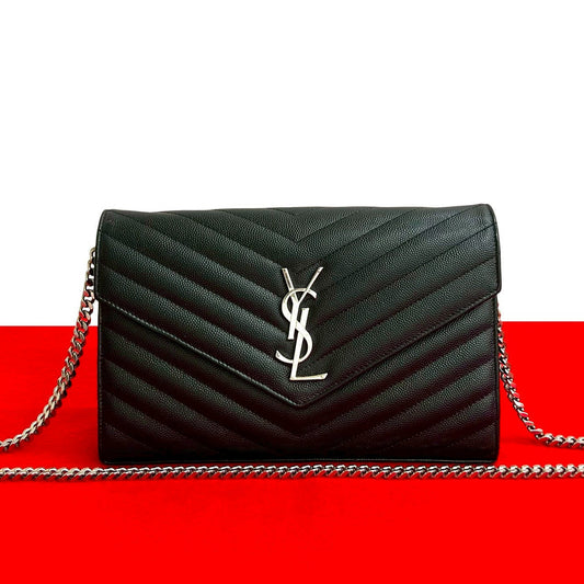 Saint Laurent Leather Shoulder Bag