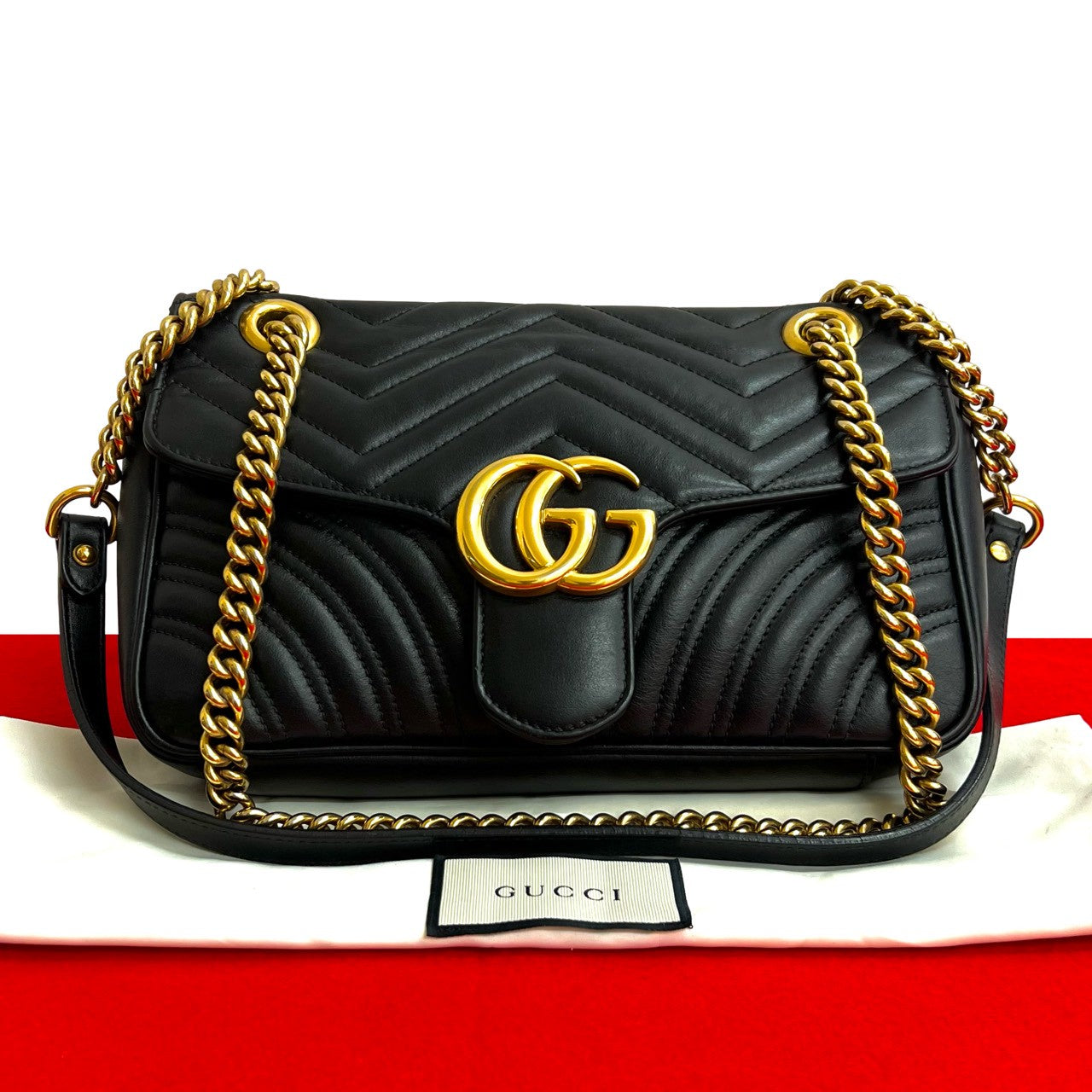 Gucci GG Marmont Leather Shoulder Bag
