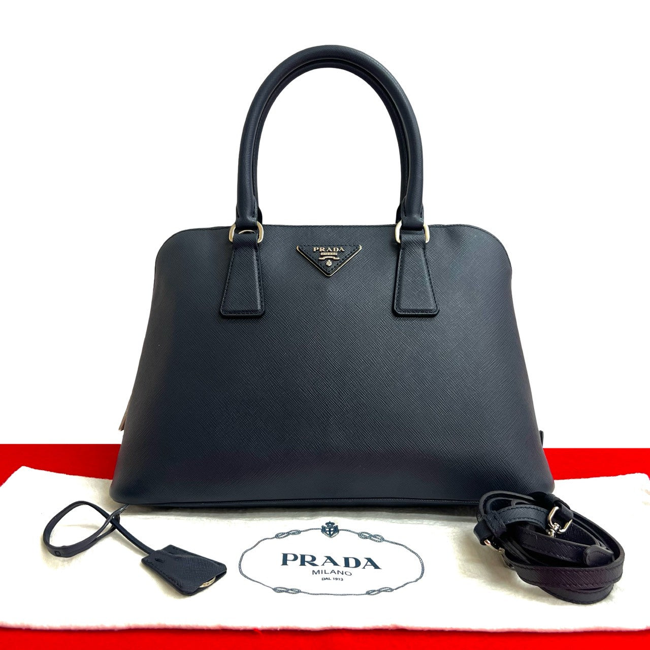 Prada Saffiano 2way Handbag