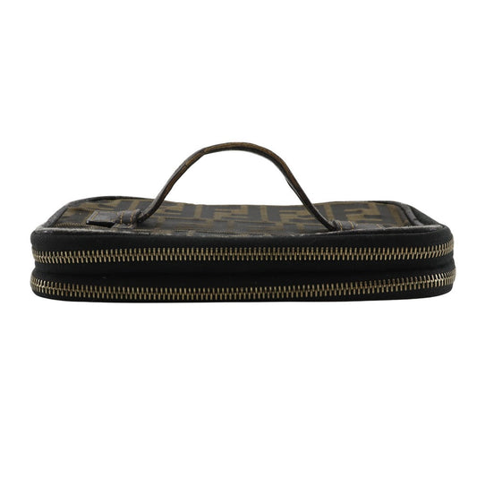 Fendi Zucca Nylon Canvas Vanity Pouch