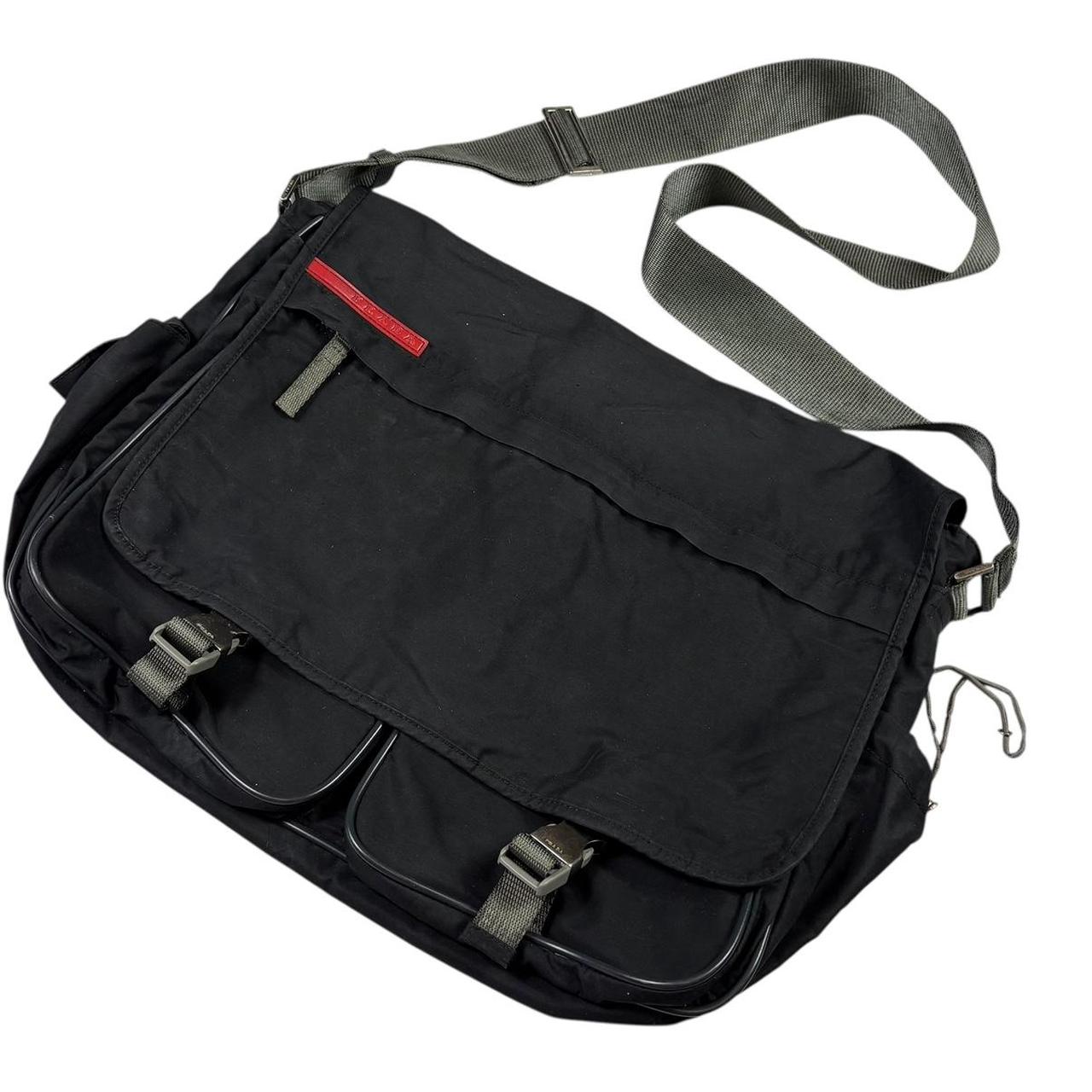 Prada sport multi pocket crossbody side bag