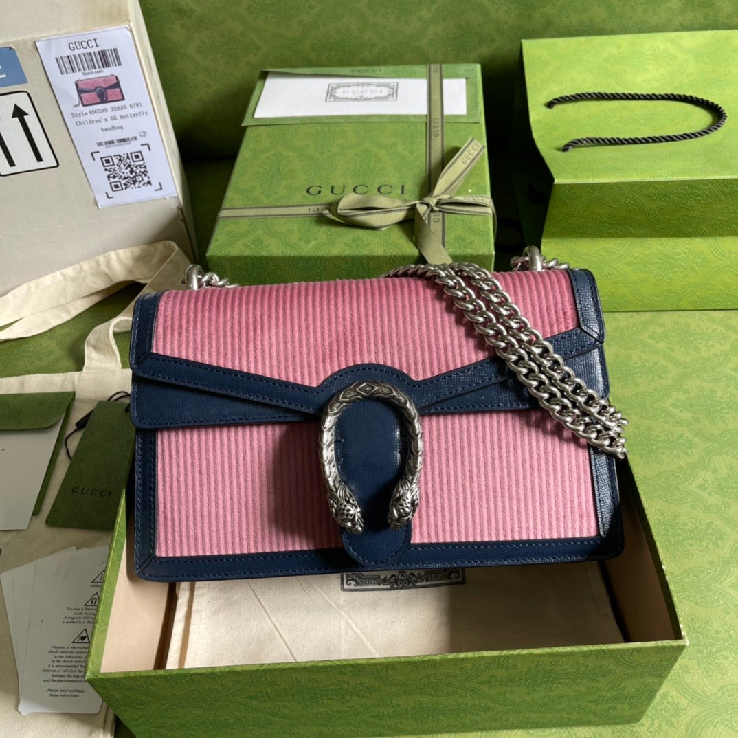 Gucci Dionysus Leather Chain Shoulder Bag Style 19