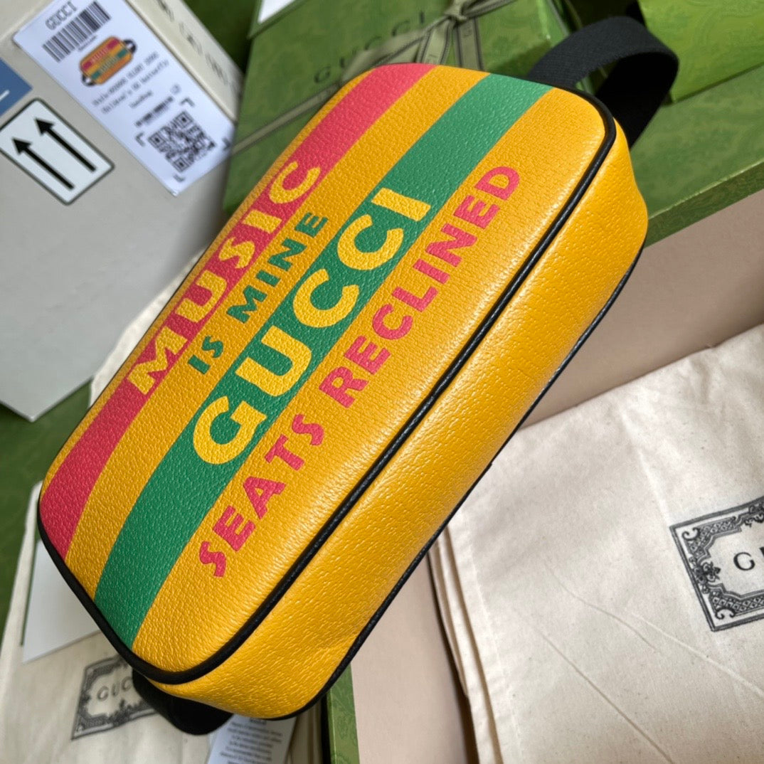 Gucci Monogram Leather Crossbody