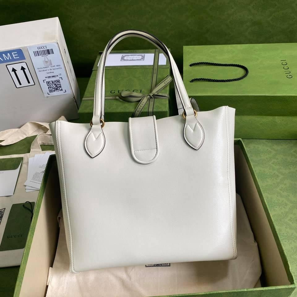 Gucci Leather Tote Style 100