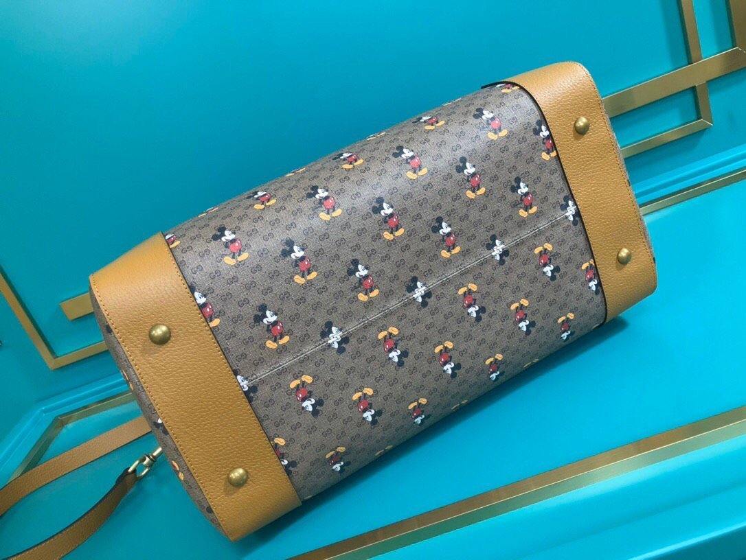 Gucci Monogram Nylon Leather Canvas Crossbody