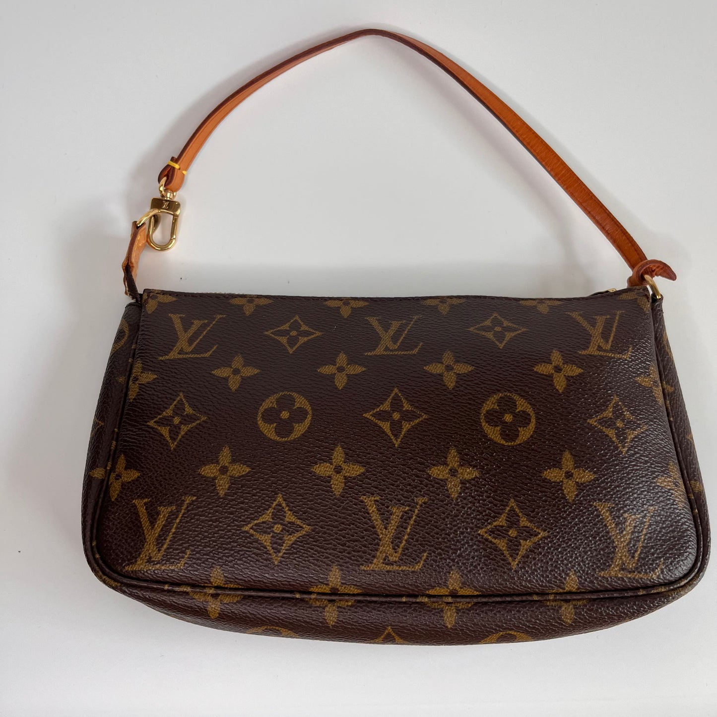 Louis Vuitton pochette accessoires classic brown