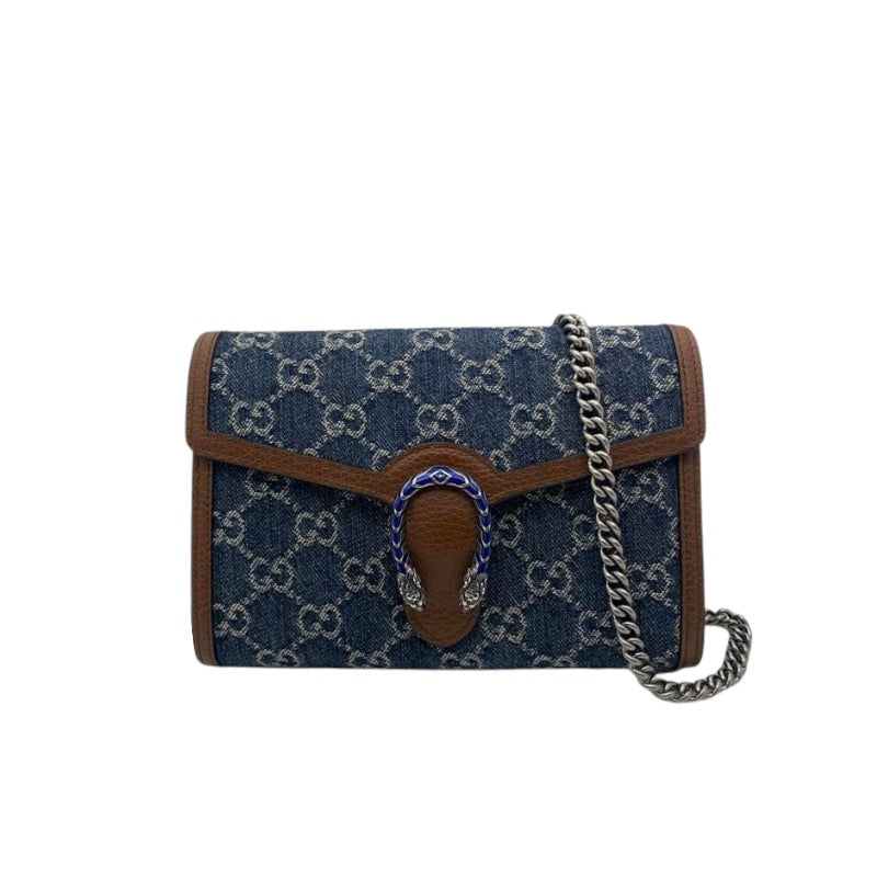 Gucci Chain Leather Crossbody