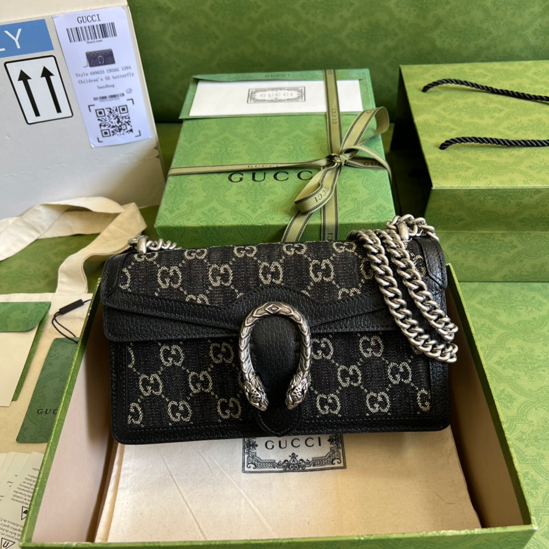 Gucci Dionysus Leather Chain Shoulder Bag Style 20