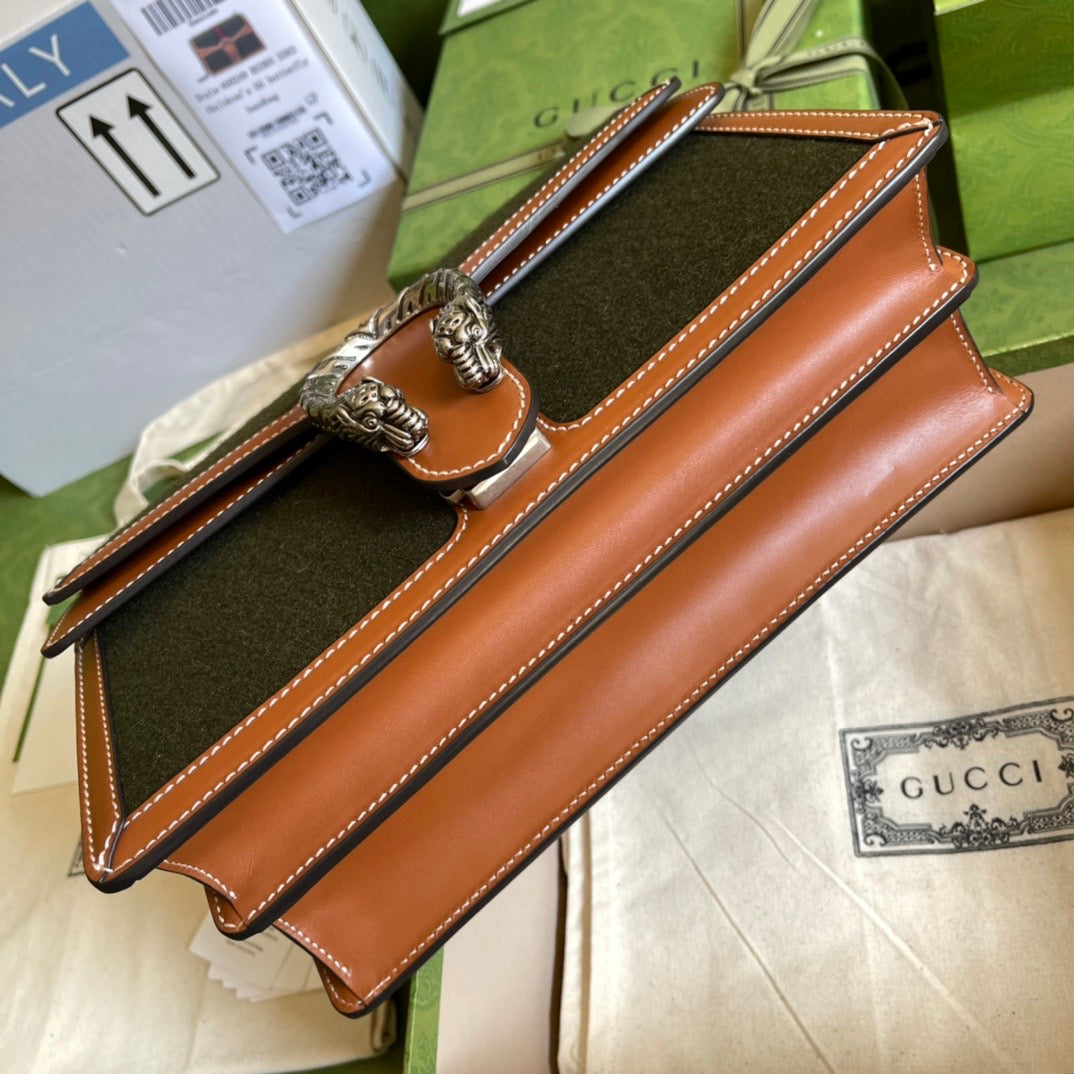 Gucci Dionysus Leather Chain Shoulder Bag Style 18