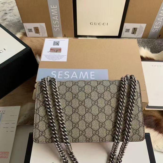 Gucci Dionysus Canvas Chain Shoulder Bag Style 11