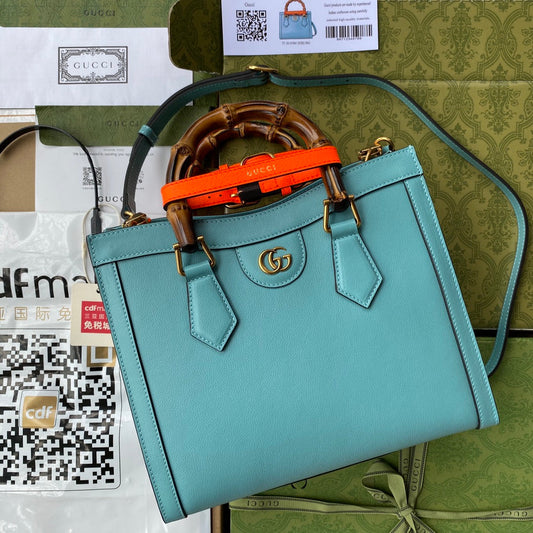 Gucci Monogram Leather Tote