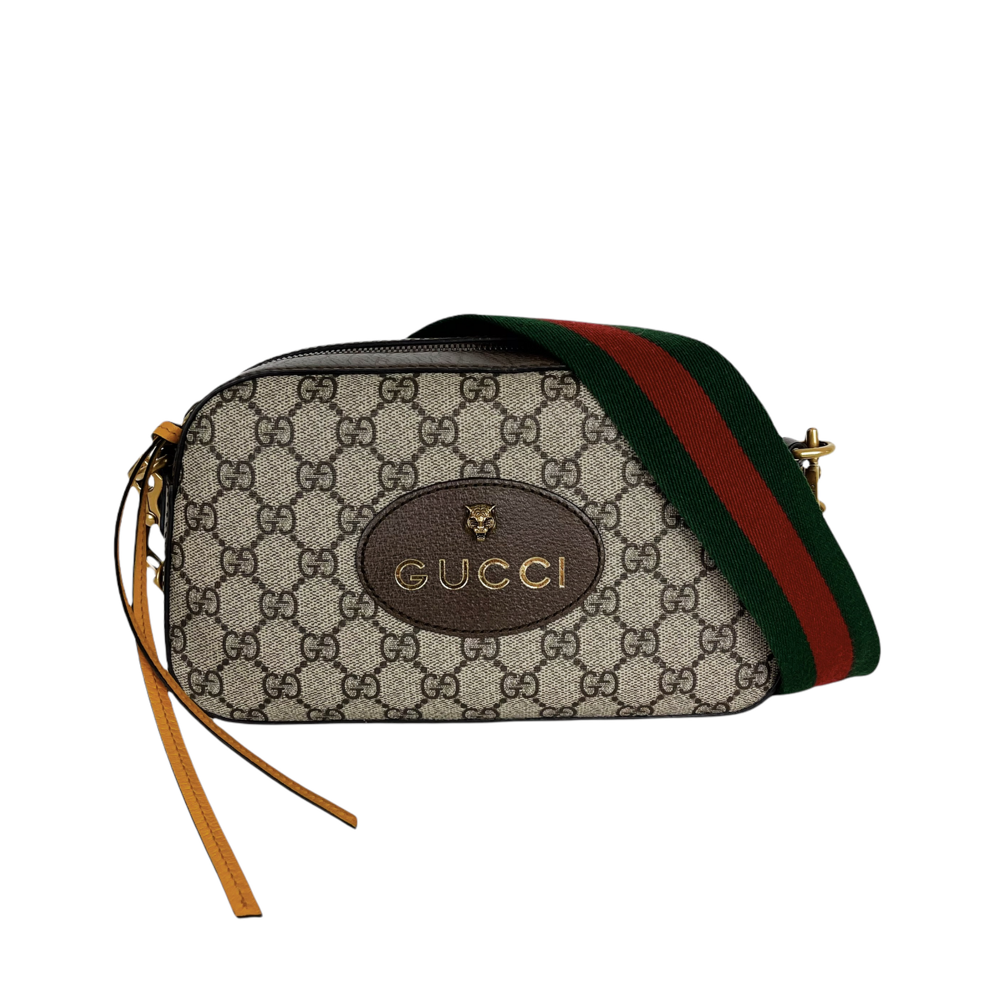 Gucci Leather Canvas Crossbody