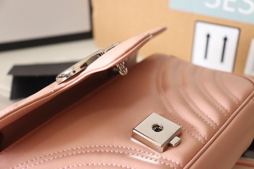Gucci Monogram Chain Leather Crossbody