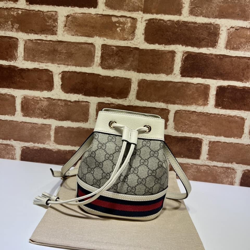 Gucci Ophidia Leather Bucket Bag Style 2