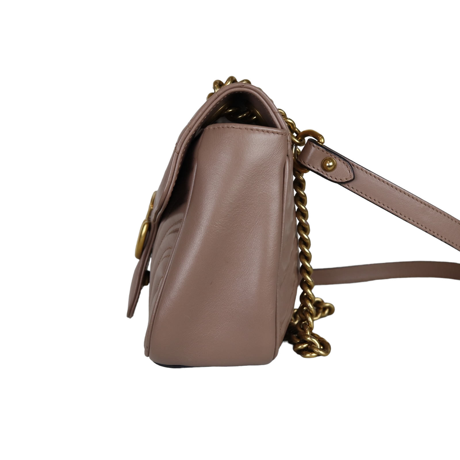 Gucci Chain Leather Shoulder Bag
