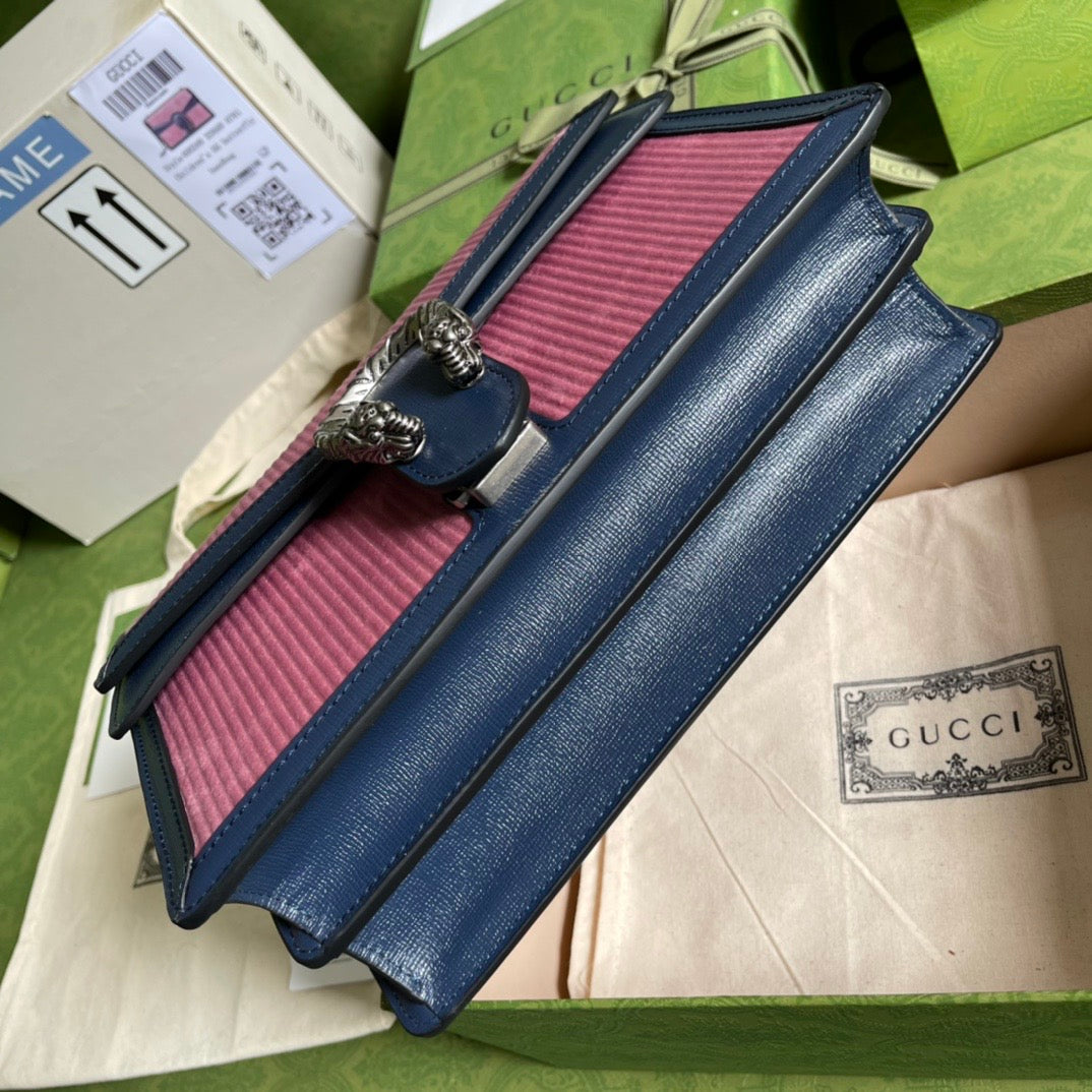 Gucci Monogram Chain Leather Crossbody